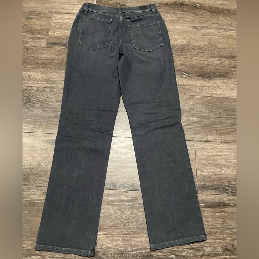 Lee Women's Charcoal Jeans size 8 - Picture 2 of 6